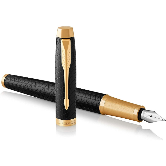 Ручка перьевая PARKER IM PREMIUM BLACK GT, F 1931646